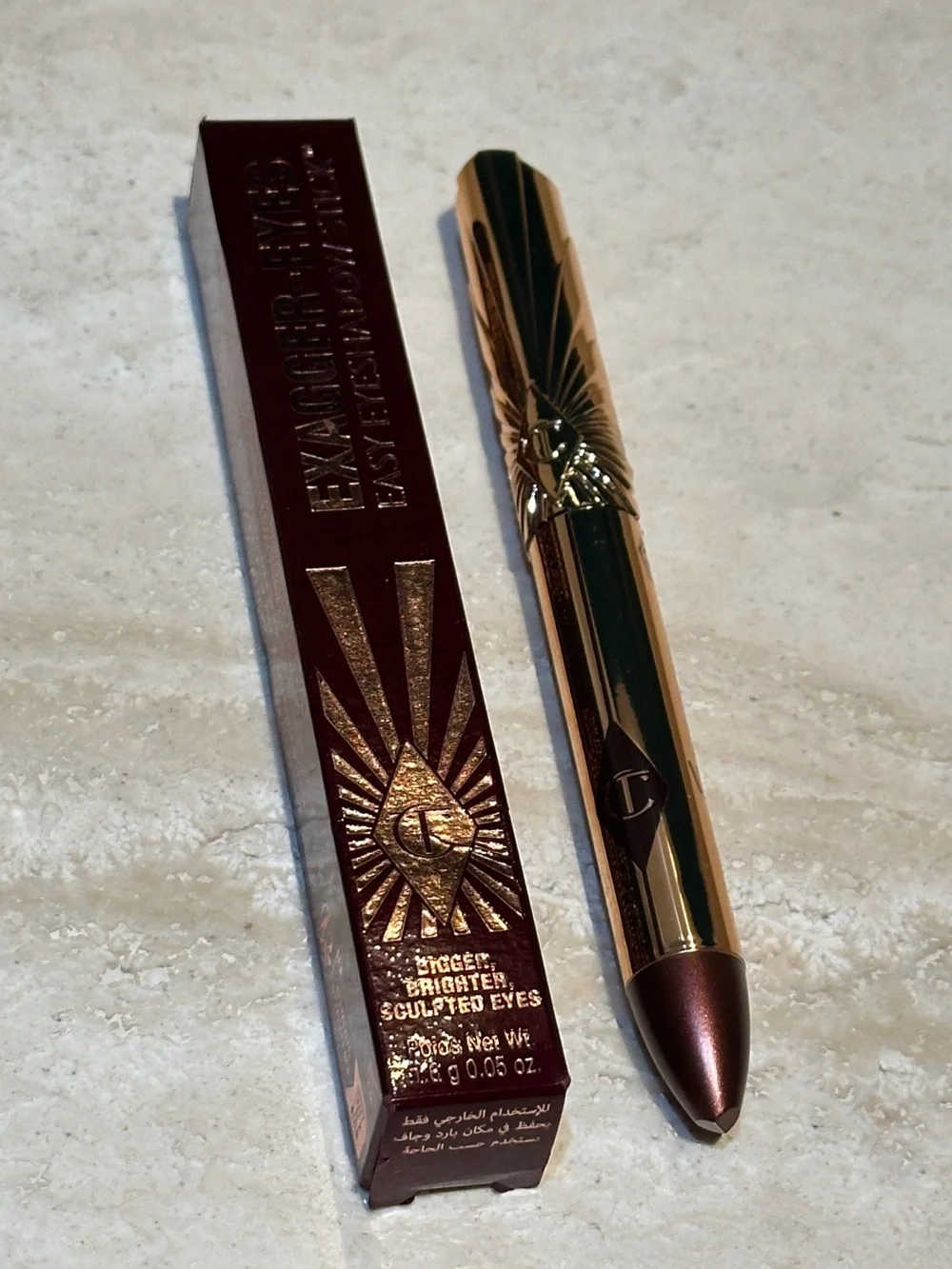 Charlotte Tilbury Exagger-Eyes Waterproof Eyeshadow Stick - Bronzed Garnet